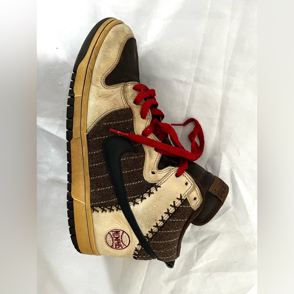 Nike Vintage Dunk High Premium Utt Baseball Pack Memphis Men’s sneakers sz 10,5 - Picture 6 of 16
